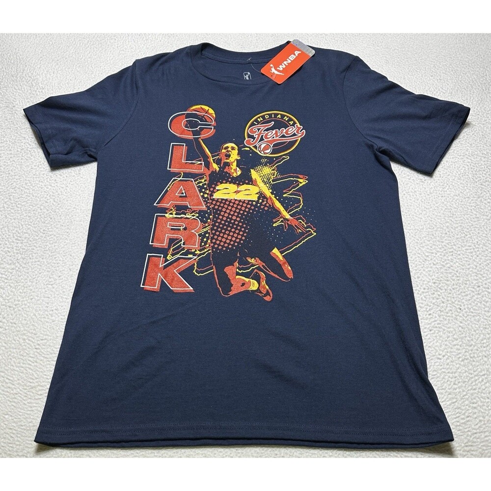 Caitlin Clark WNBA Indiana Fever Graphic Youth Size Large 14-16 Boys Girls NWT